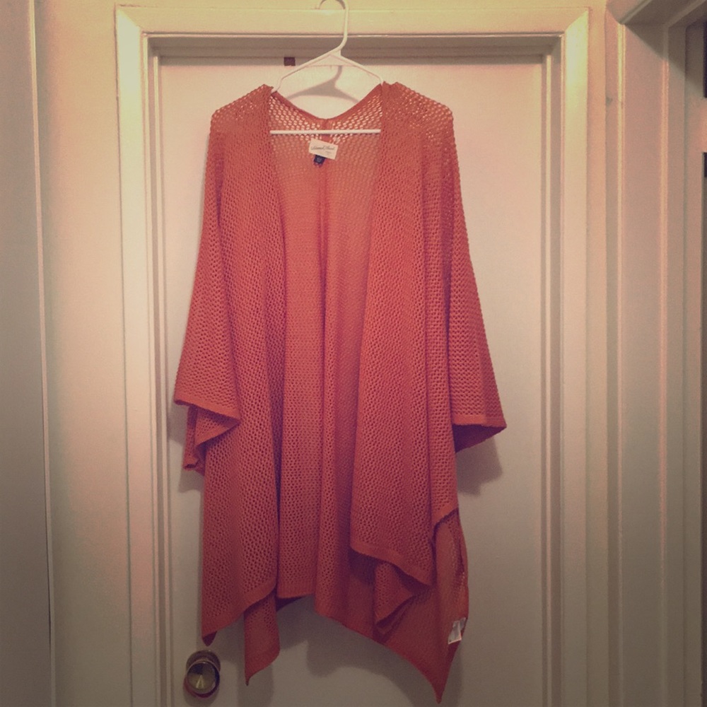 Burnt orange sweater